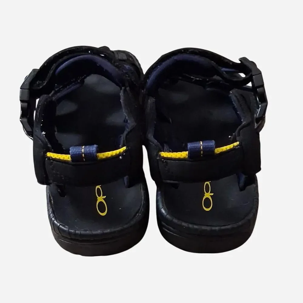 Ocean-pacific Men's Yellow and Navy Sandals